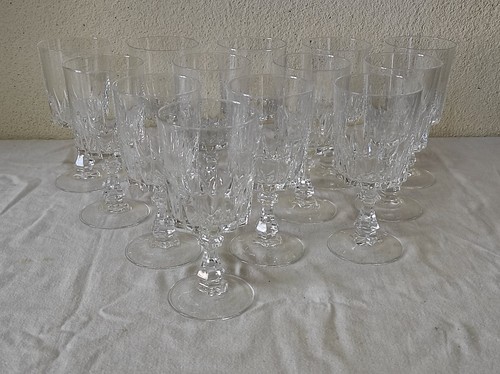 Lot verres pied en - lot,