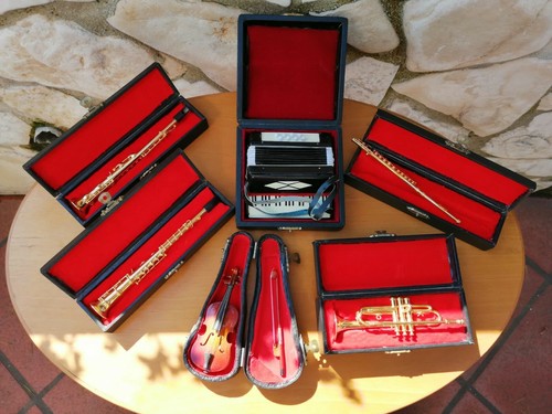 Miniatures instruments musique - miniatures,