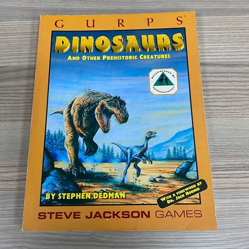 Gurps dinosaures steve jackson - gurps,