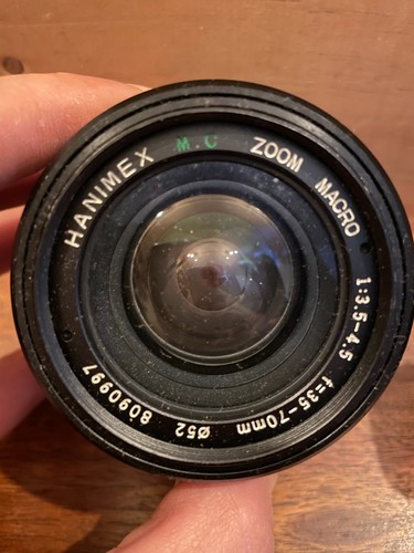 Objectif hanimex zoom macro - mc,