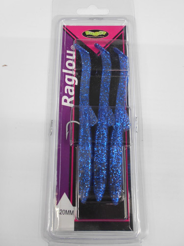 Leurres raglou 120mm bleu - raglou,