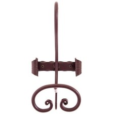 Porte-Manteau Forgé Fer Forgé À 1 Place Couleur Rouille Meubles Maison