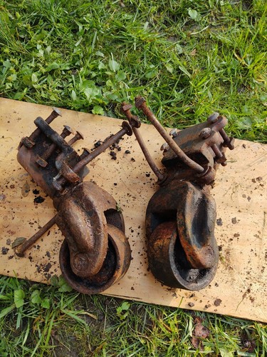 Set vintage cast iron - vintage,