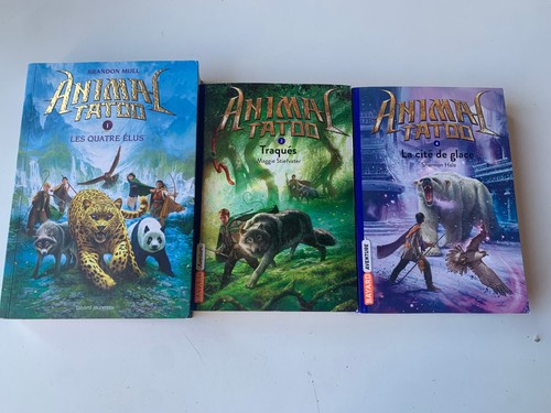 Lot livres animal tatoo - lot,
