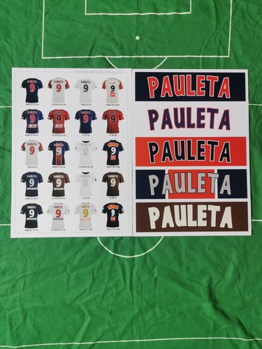 Pauleta maillot psg affiche - pauleta,,