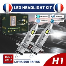 2 Ampoules Mini LED H1 6000K