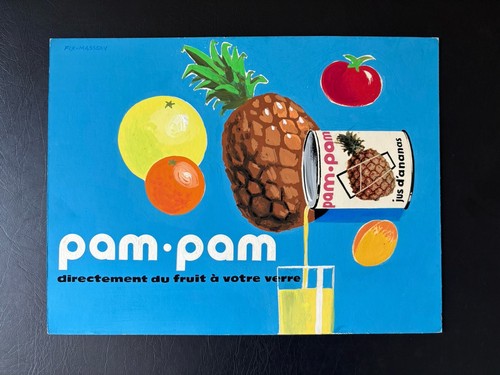 Maquette originale - , (gouache)