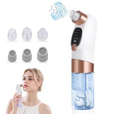 Point Noir Extracteur de Comédons avec 6 Têtes d’Aspiration, 3 Modes Réglable...