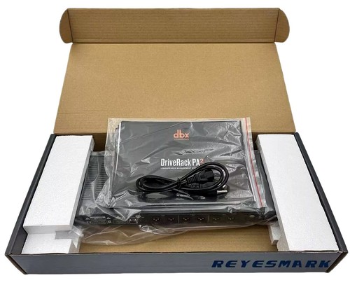 New dbx driverack pa2 complete - driverack,