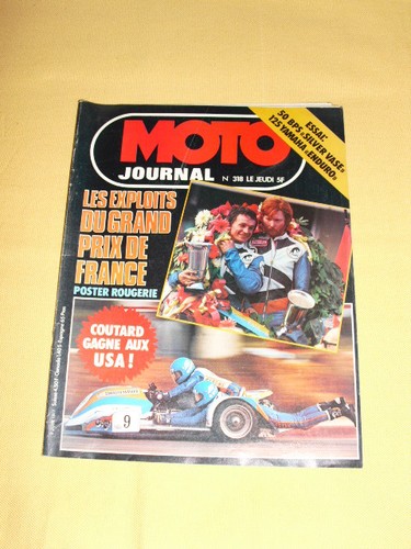 Moto journal 318 juin 1977 - moto, n°318
