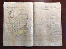 Plan de l'Hôpital militaire thermal d'Hammam Rirah - Milianah - Algérie - 1864