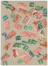Lot 2 anciens timbres