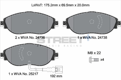 Plaquettes frein seat leon - plaquettes,
