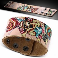 Bracelet en cuir à la mode