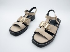 NEXT Sandale Femmes Chaussures D'Été Basse de Loisir Taille 42 Eu Art 16888-56