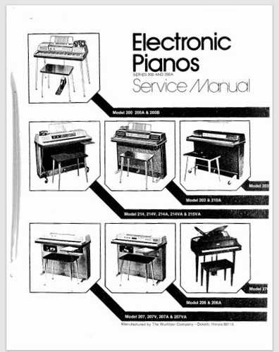 Wurlitzer electronic piano - electronic,