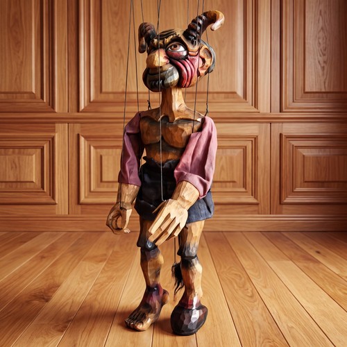 Marionnette art populaire - marionnette,