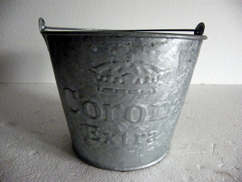Seau metal zinc ice bucket - seau,