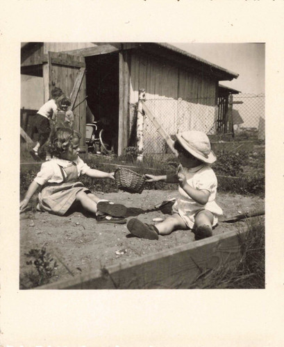 Ancienne photographie jeunes - ancienne,