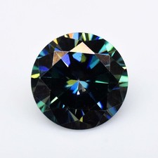 1,20 ct vert bleuté 7 mm