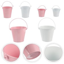  6 Pcs Mini Seau Metal Petit Pot De Fleur Petits Pots Fleurs Succulents