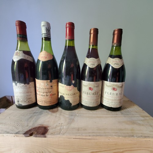 Bouteilles bourgogne et - 5,