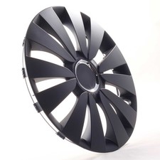 4x Enjoliveurs de jante 16 pouces Couvre-roues "Sky Black" schwarz pour Citroen