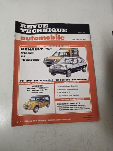 Revue technique automobile - technique,