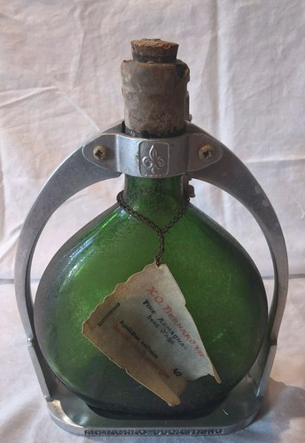 Ancienne bouteille armagnac - bouteille,