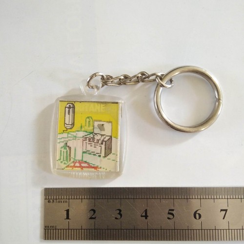 Porte clé vintage - porte, lenticular