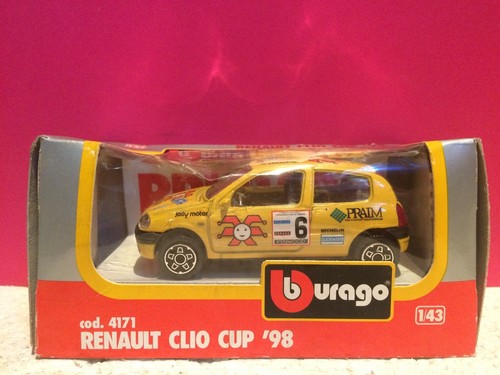 Burago superbe renault - burago, clio