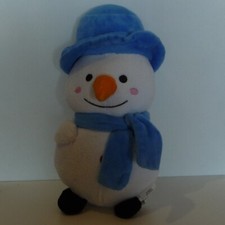 Doudou Bonhomme de neige Roldan