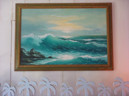 Mid century gailey seascape - mid,