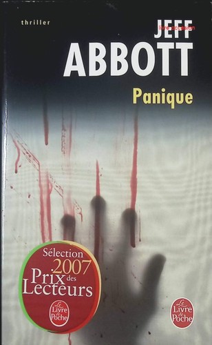 Panique jeff abbott - -, livre