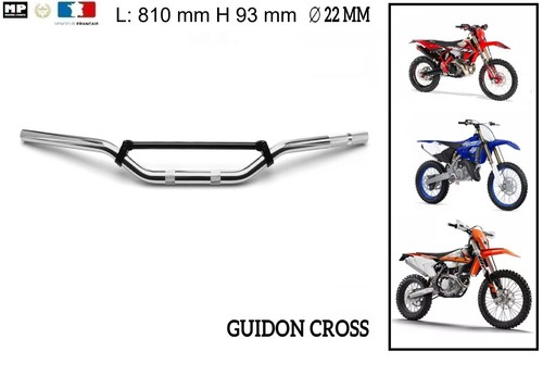 Guidon moto cross cyclo enduro - guidon,