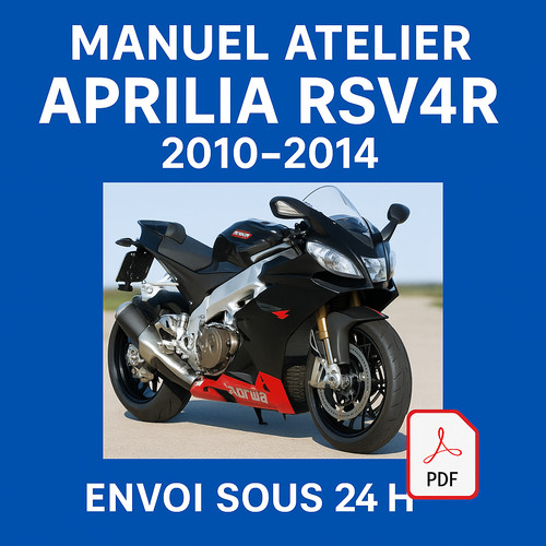 Manuel atelier aprilia - manuel, rsv4r