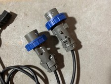 Lot de 2 rallonges 1m 16A prises  Hypra mâle 16A vers IEC C19 femelle