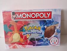 JEU MONOPOLY POKEMON EDITION DE KANTO VERSION FRANCAISE NEUF SOUS BLISTER
