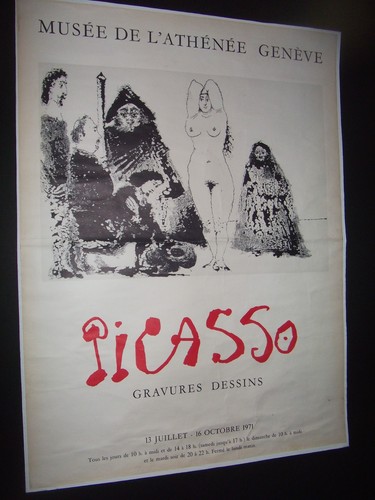 Pablo picasso affiche 1971 - pablo,