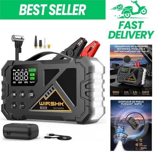 Booster batterie voiture 8000a - booster,