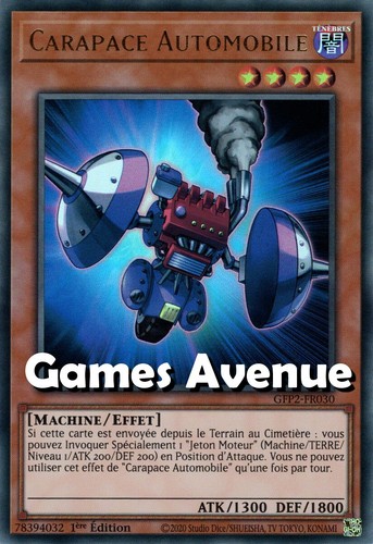 Carapace automobile - yu-gi-oh, !