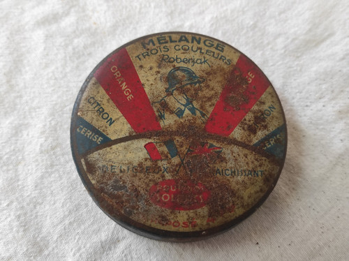 Ancienne boite métal - boite,