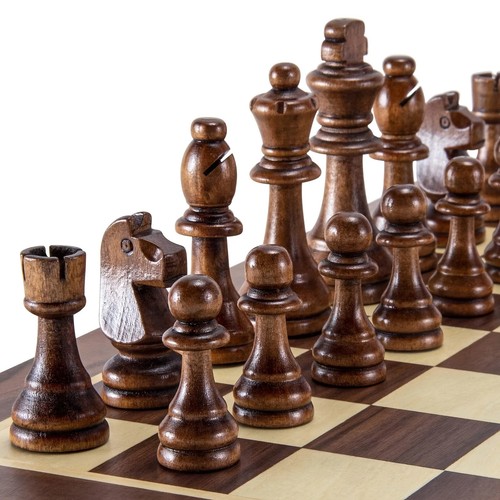 Pièces échecs en bois - d’Échecs,