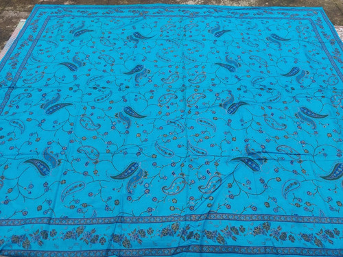 Grand couvre lit indien - grand, couvre-lit