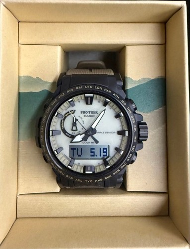 Montre radio solaire casio pro - solaire,