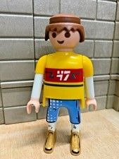 PLAYMOBIL Personnage Sportif Foot Américain Rugby  - pour CUSTOM RARE VINTAGE