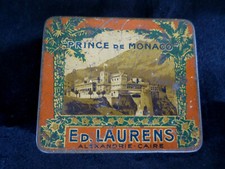 Boîte ! Ancienne ! Métal ! Cigarettes ! Prince de Monaco !