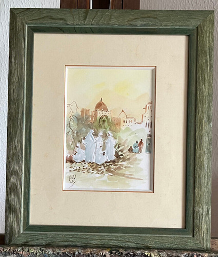 Tableau n255 aquarelle - tableau,