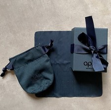 Boîte écrin apm MONACO pour bijoux avec tissu et pochon neuf