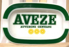 ANCIEN CENDRIER PUBLICITAIRE GENTIANE AVEZE BRASSERIE BISTROT 